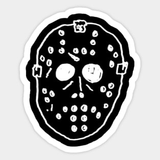 Jason V Drawing Sticker